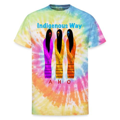 Indigenous Indigenous Way - Unisex Tie Dye T-Shirt