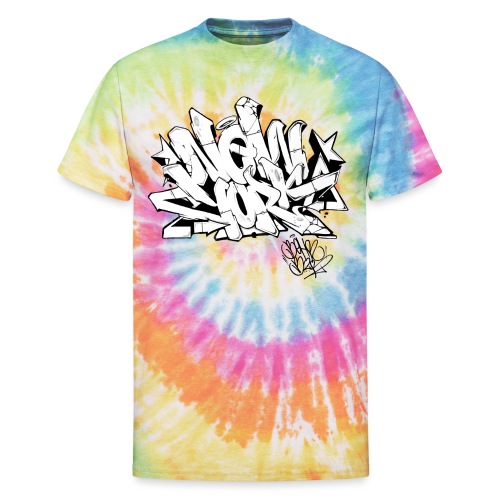 Behr - New York Graffiti Design - Unisex Tie Dye T-Shirt
