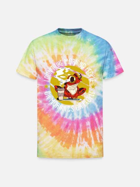 Poison Frog - Unisex Tie Dye T-Shirt - rainbow