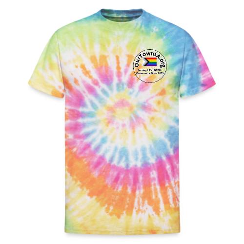 OurTownLA Logo - Unisex Tie Dye T-Shirt