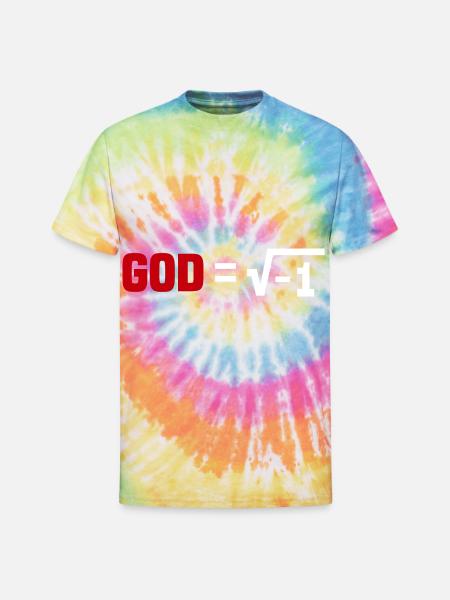 atheists - Unisex Tie Dye T-Shirt - rainbow