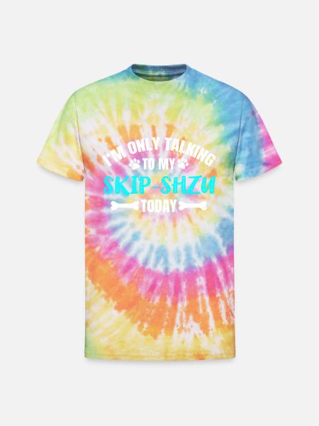 Skip-Shzu Owner - Unisex Tie Dye T-Shirt - rainbow