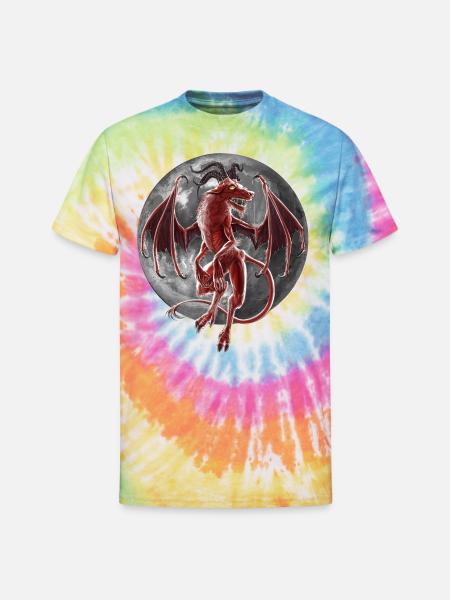 Jersey Devil - Unisex Tie Dye T-Shirt - rainbow