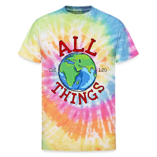 All Things Globe - Unisex Tie Dye T-Shirt