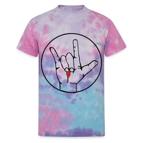 Jesus loves you - Unisex Tie Dye T-Shirt