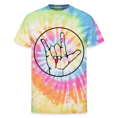 Jesus loves you - Unisex Tie Dye T-Shirt