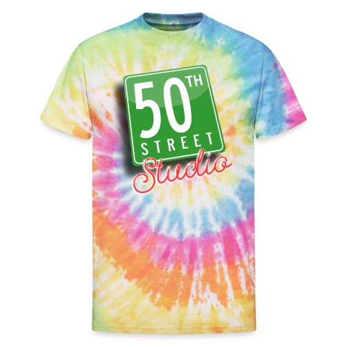 50th Street Studio LOGO - Unisex Tie Dye T-Shirt
