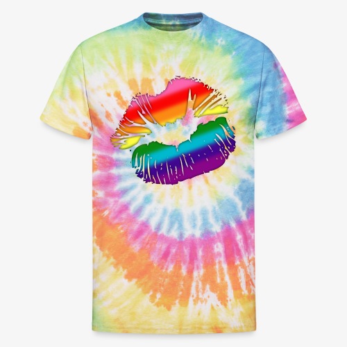 Original Gilbert Baker LGBTQ Love Rainbow Pride - Unisex Tie Dye T-Shirt