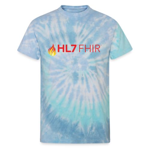 HL7 FHIR Logo - Unisex Tie Dye T-Shirt