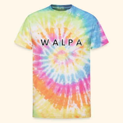 WALPA Bathymetric Contours - Unisex Tie Dye T-Shirt