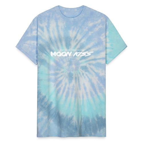 MOON KISS (Font) - Unisex Tie Dye T-Shirt