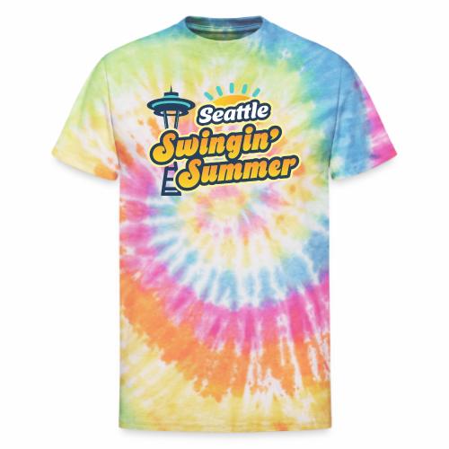 Seattle Swingin' Summer - Unisex Tie Dye T-Shirt