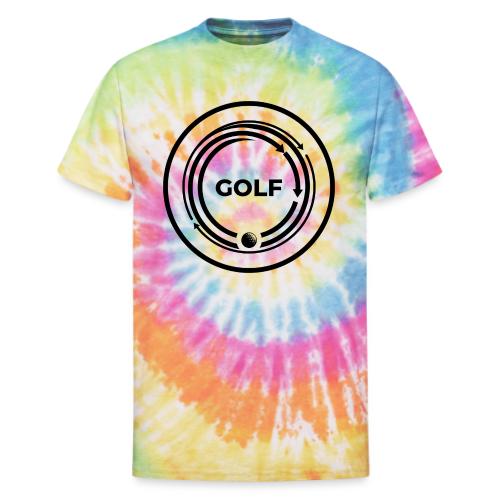 Golf Restart - Funny Do-Over Gift Tee for Men - Unisex Tie Dye T-Shirt
