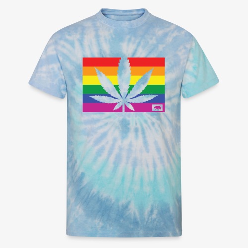California Pride - Unisex Tie Dye T-Shirt