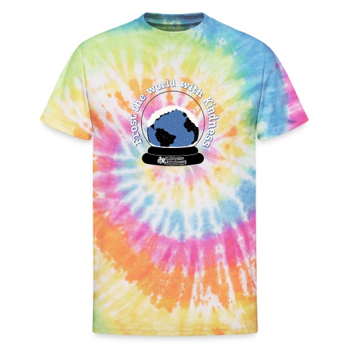 Frost the World With Kindness - Unisex Tie Dye T-Shirt