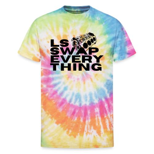 LS Swap Everything (Front Only) - Unisex Tie Dye T-Shirt