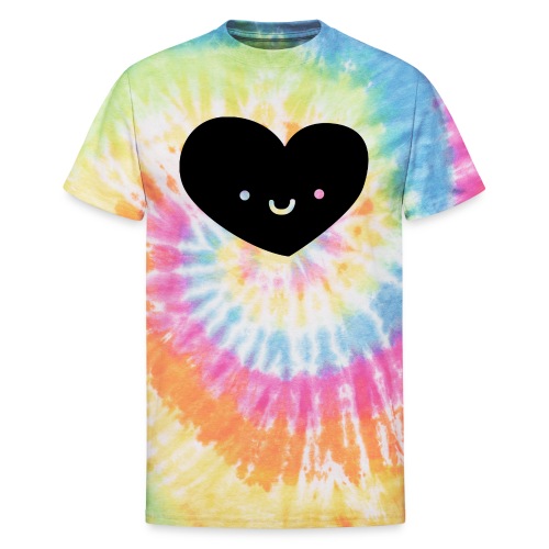 Happy heart - Unisex Tie Dye T-Shirt