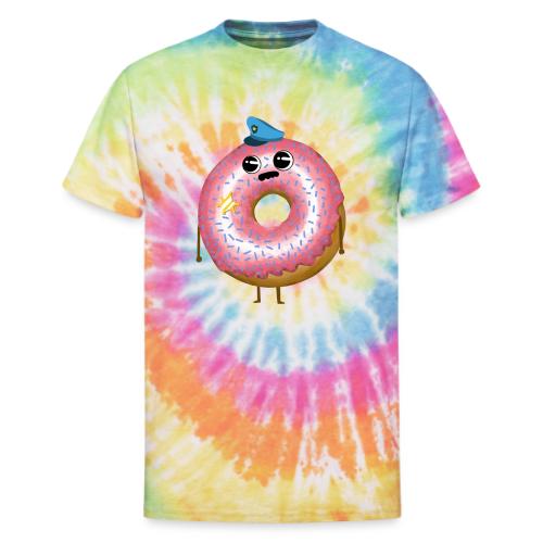 Donut Cop - Unisex Tie Dye T-Shirt