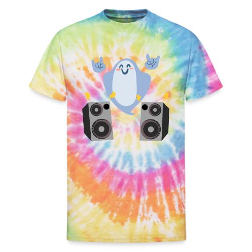 Punk Ghost Bass - Unisex Tie Dye T-Shirt