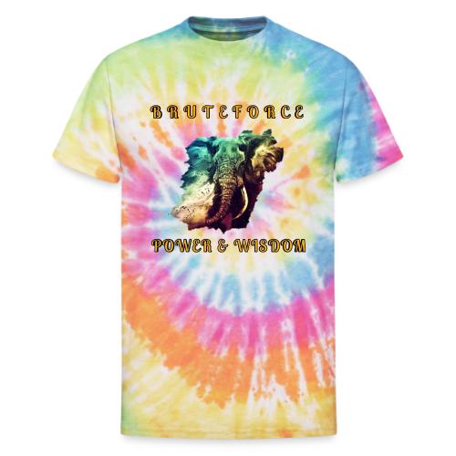 POWER WISDOM - Unisex Tie Dye T-Shirt