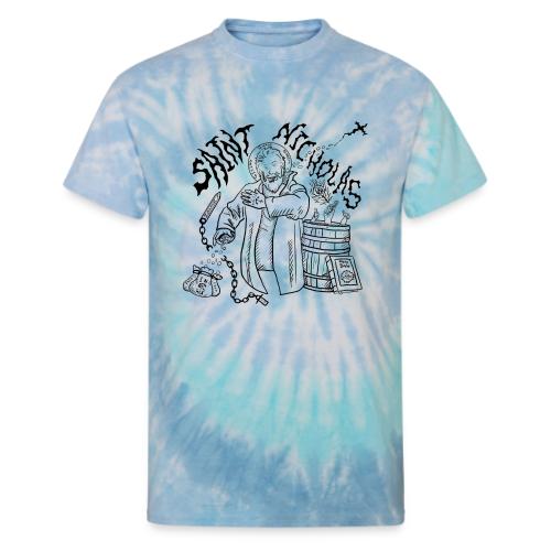Saint Nicholas - Unisex Tie Dye T-Shirt