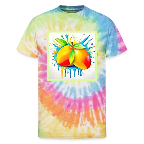 Mango Splash of Color - Unisex Tie Dye T-Shirt