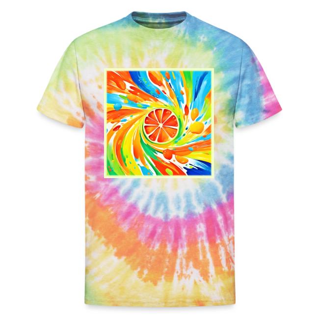 Citrus swirling Splash Design