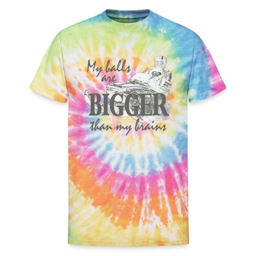 Bigger Brains - Unisex Tie Dye T-Shirt