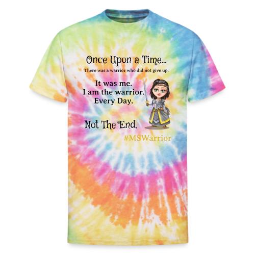 MS Warrior Woman - Unisex Tie Dye T-Shirt
