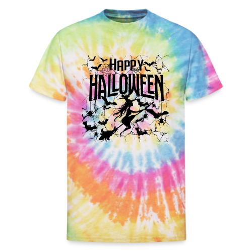 Halloween Happy Halloween - Unisex Tie Dye T-Shirt