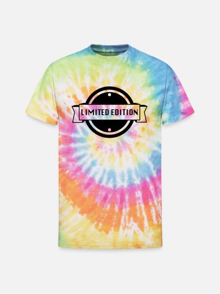 limited edition - Unisex Tie Dye T-Shirt - rainbow
