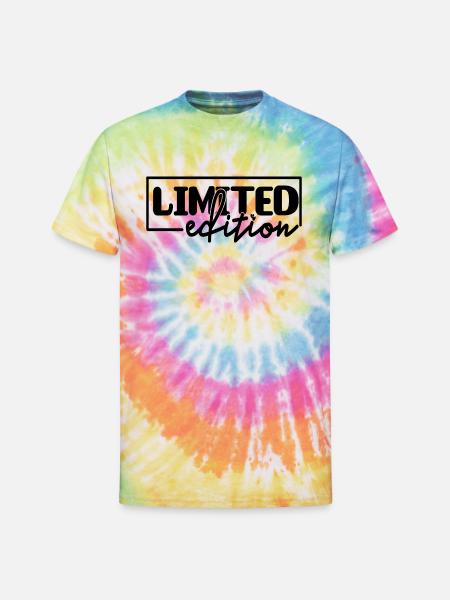 Limited Edition - Unisex Tie Dye T-Shirt - rainbow