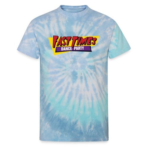 FastTimes LARGE logo_1 - Unisex Tie Dye T-Shirt