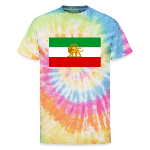Flag of Iran - Unisex Tie Dye T-Shirt