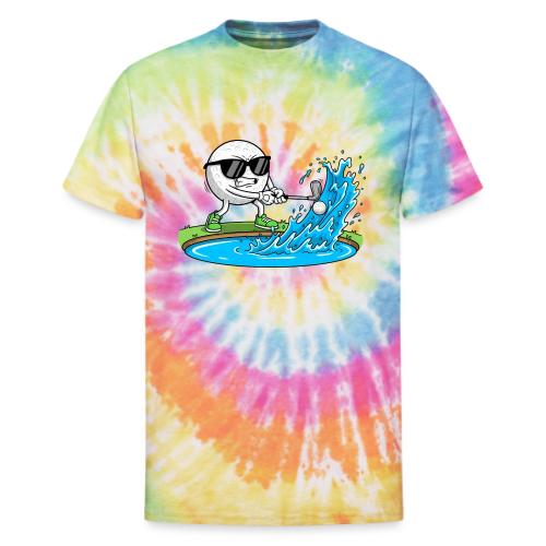 Water Hazard Specialist Funny Bad Golfer Quote - Unisex Tie Dye T-Shirt