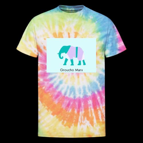 Elephant in Pajama - Unisex Tie Dye T-Shirt