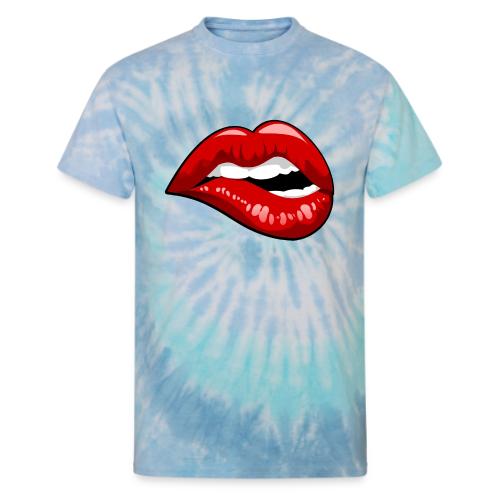 Lip Bite - Unisex Tie Dye T-Shirt
