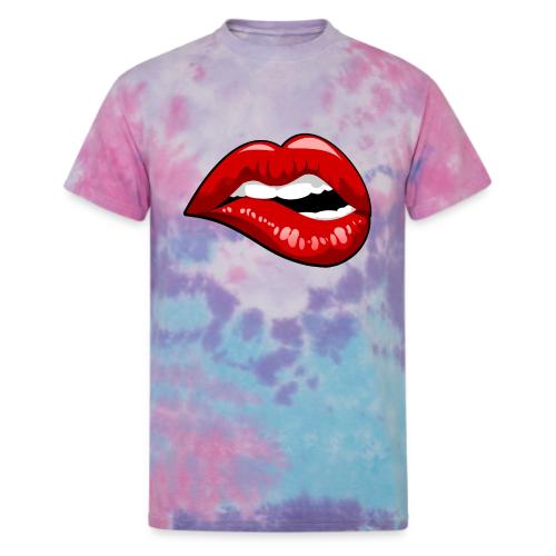 Lip Bite - Unisex Tie Dye T-Shirt