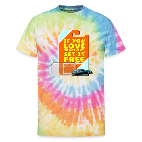 Set It Free Diecast Car Collector 1:64 Scale Gift - Unisex Tie Dye T-Shirt