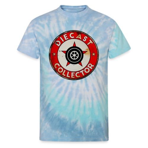 Diecast Collector Rusted Sign - Unisex Tie Dye T-Shirt