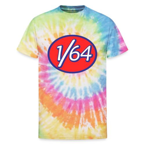 One Sixty Four -- vintage auto inspired oval - Unisex Tie Dye T-Shirt