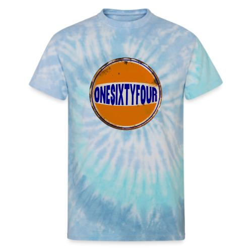 One Sixty Four --vintage auto inspired orange - Unisex Tie Dye T-Shirt
