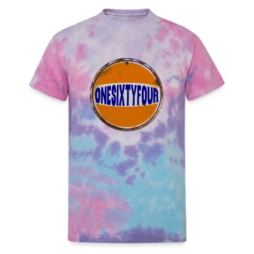 One Sixty Four --vintage auto inspired orange - Unisex Tie Dye T-Shirt