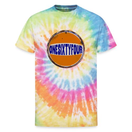 One Sixty Four --vintage auto inspired orange - Unisex Tie Dye T-Shirt