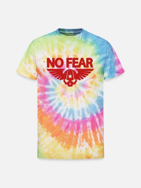 No fear - Unisex Tie Dye T-Shirt - rainbow