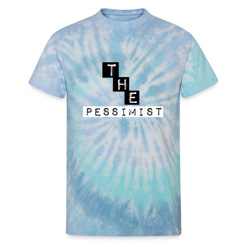 The pessimist Abstract Design - Unisex Tie Dye T-Shirt