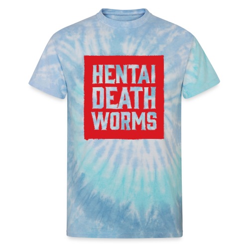 Death worm red solid - Unisex Tie Dye T-Shirt