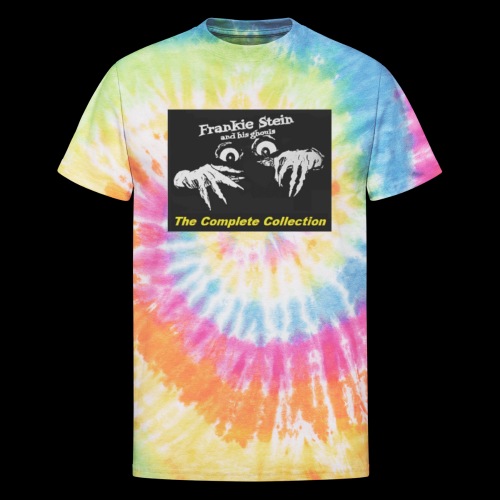 Frankie Stein & The Ghouls Roku App Logo - Unisex Tie Dye T-Shirt
