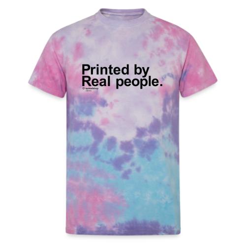 Printed in black - Unisex Tie Dye T-Shirt