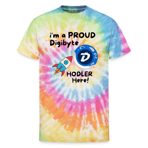 Digibyte Hodler - Unisex Tie Dye T-Shirt